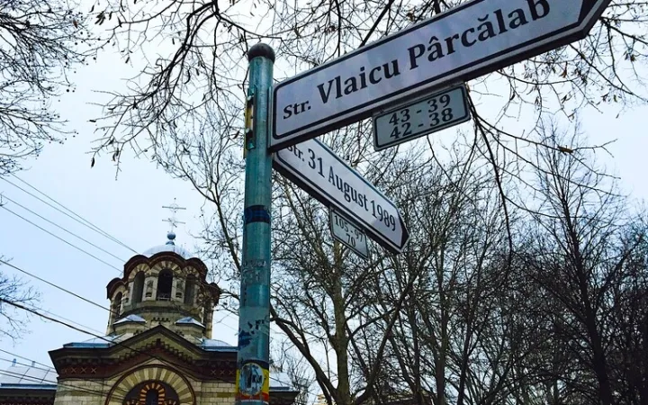 モルドバの首都キシナウ