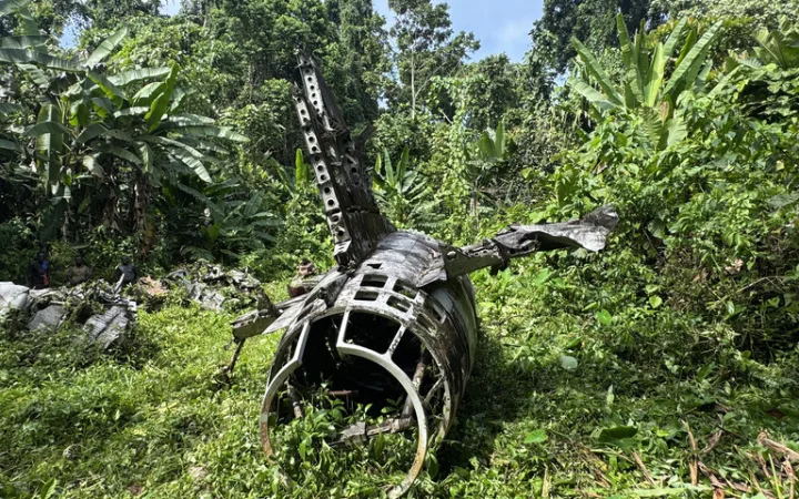 山本五十六墜落機 ブーゲンビル島 パプアニューギニア