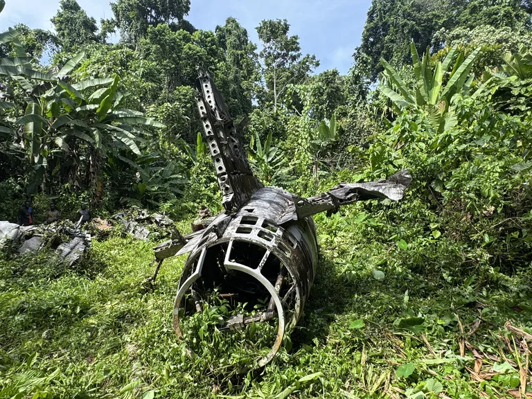 山本五十六墜落機 ブーゲンビル島 パプアニューギニア