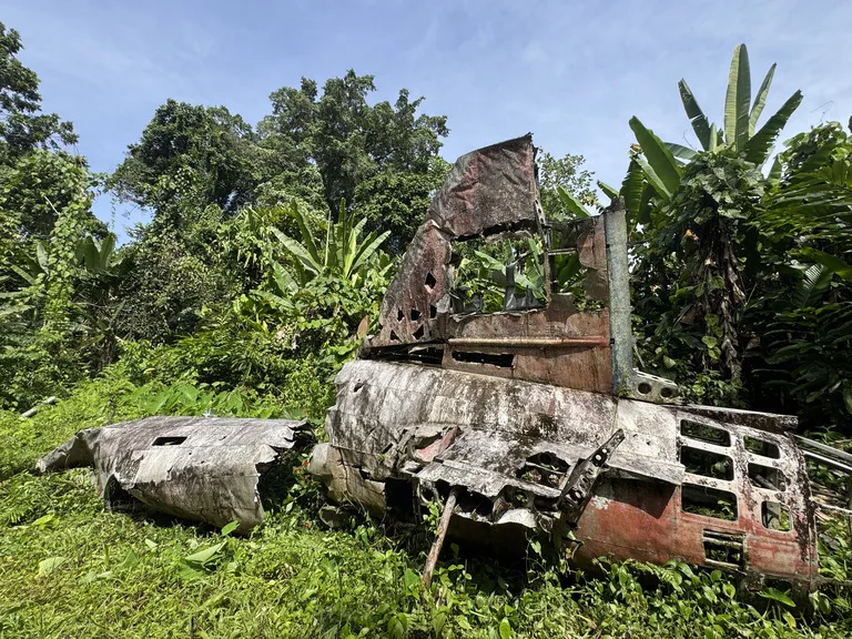 ブーゲンビル島の山本五十六墜落現場