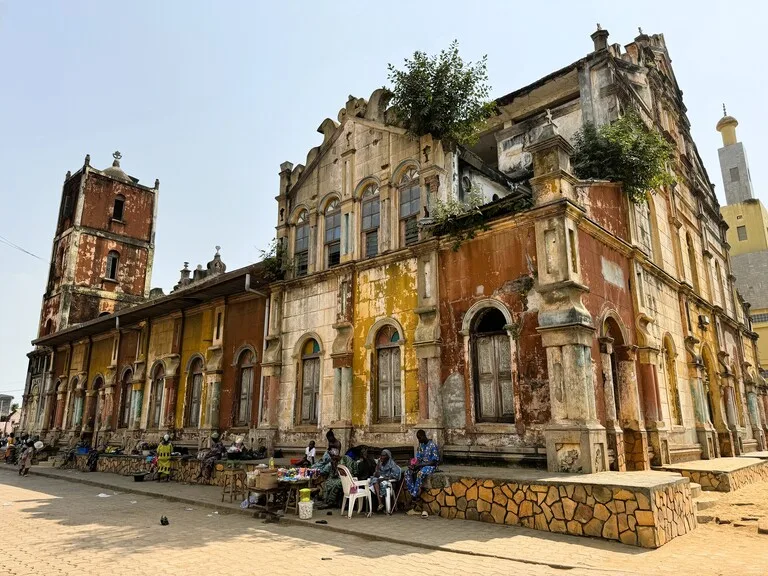 ベナンのポルトノボ大モスク（Grande Mosquée de Porto Novo）