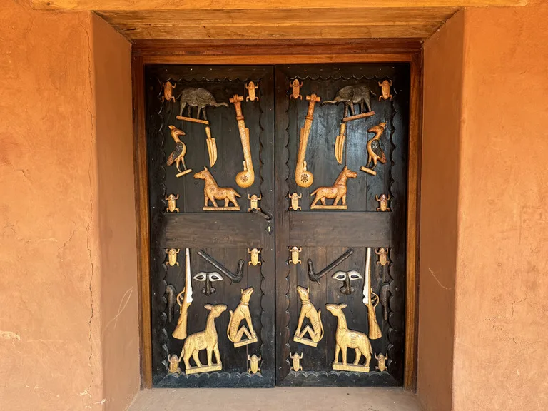 ベナンのユネスコ世界遺産に登録されているアボメイの王宮群（Royal Palaces of Abomey）