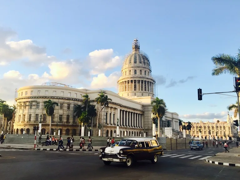 ハバナにある国会議事堂(El Capitolio)